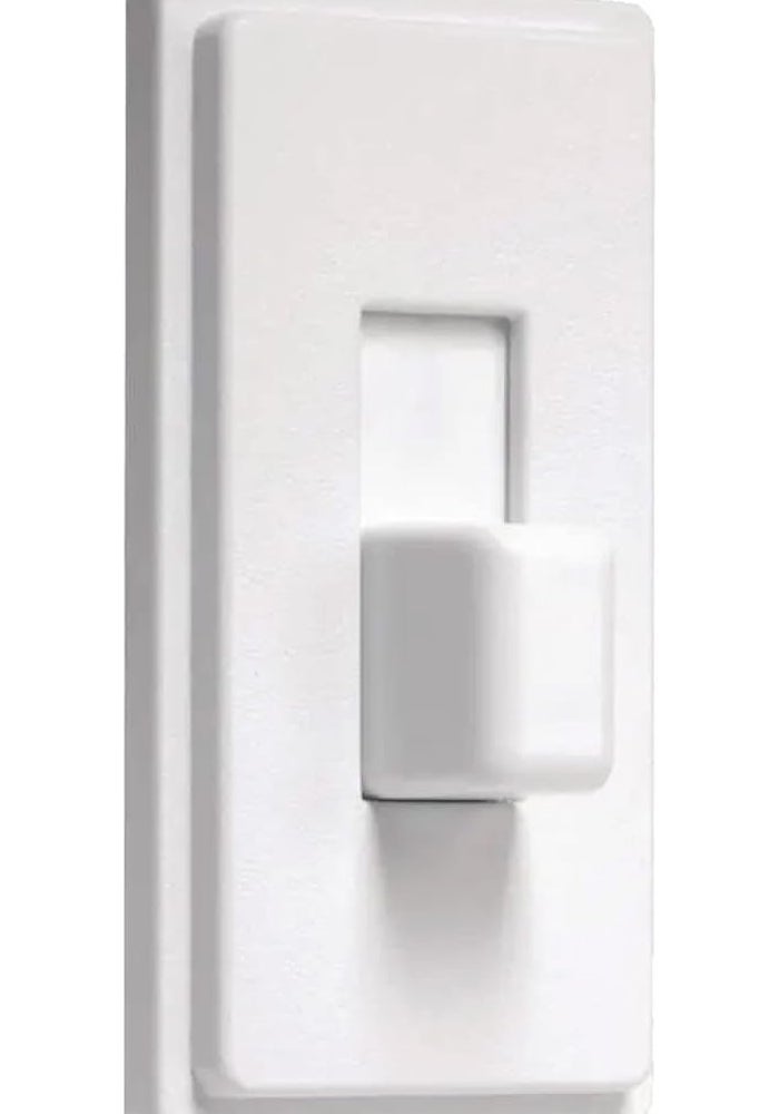 TayMac AD70W Paintable Toggle Switch Cover-Up Adapter Plate - White - Image 1